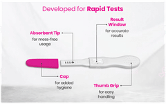 I-know Advance Rapid One Step Mid Stream Pregnancy Test Kit 1