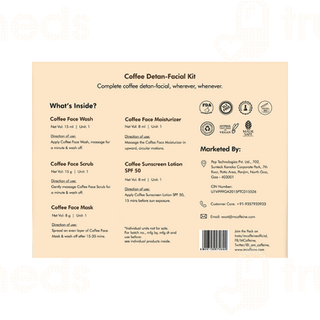 Mcaffeine Coffee Detan Facial Kit 1
