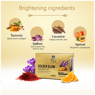 Ayouthveda Golden Glow Facial Kit 1