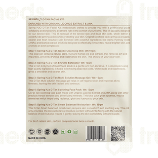 Spring H2o D Tan Facial Kit 1