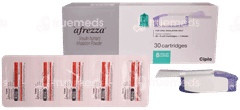 Afrezza 8 Units Oral Inhalation Powder 30 Cartridges & 1 Inhaler