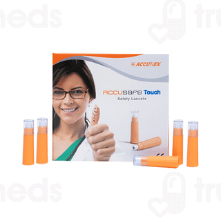 Accurex Accusafe Touch Safety Lancets 100