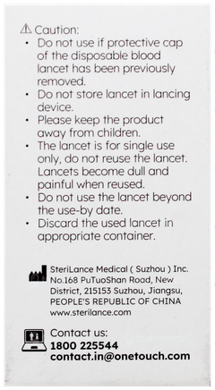 Onetouch Ultrasoft 2 Lancets 25