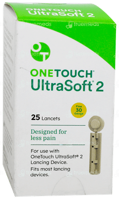 Onetouch Ultrasoft 2 Lancets 25