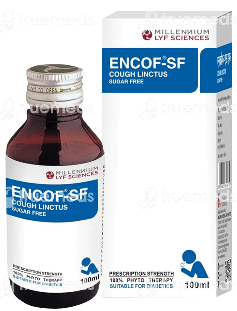 Millennium Herbal Care Encof Sf Cough Linctus 100 Ml Uses, Side