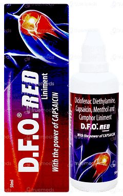 Dfo Red Liniment 50ml Dfo Red Liniment 50ml