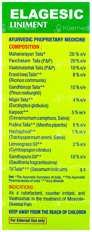 Elagesic Liniment 60ml
