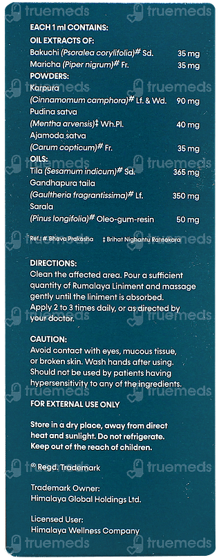 Himalaya Rumalaya Liniment 60ml