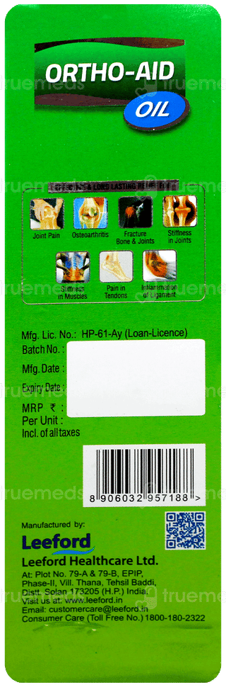 Ortho Aid Oil 100Ml