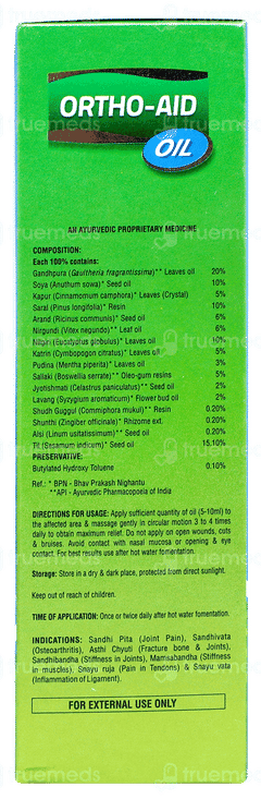Ortho Aid Oil 100ml
