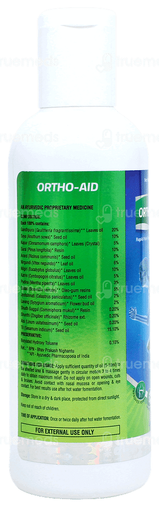 Ortho Aid Oil 100ml