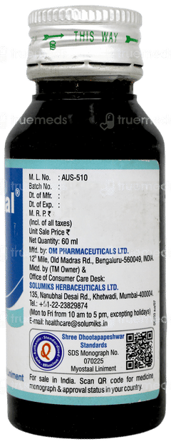 Solumiks Myostaal Liniment 60ml