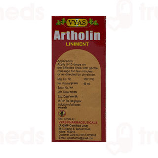 Vyas Artholin Liniment 60ml