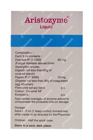 Aristozyme 10/50 MG Liquid 200 ML