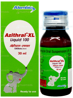 Azithral Xl 100 Liquid 30Ml