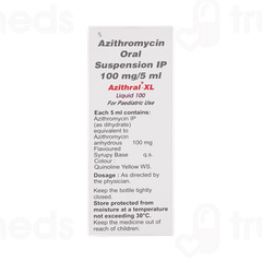 Azithral Xl 100 Liquid 30ml