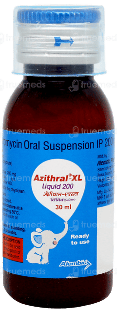 Azithral Xl 200 Liquid 30ml