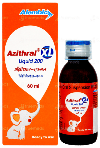 Azithral Xl 200 Liquid 60ml