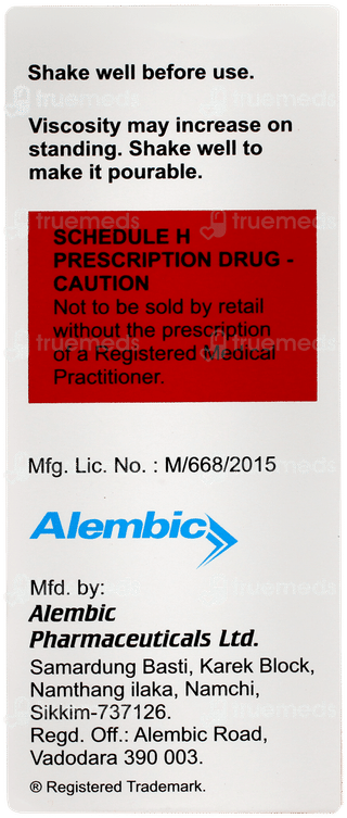 Azithral Xl 200 Liquid 60ml