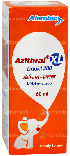 Azithral Xl 200 Liquid 60ml