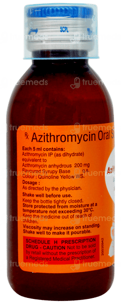 Azithral Xl 200 Liquid 60ml
