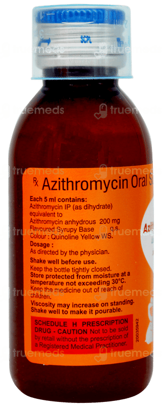 Azithral Xl 200 Liquid 60ml