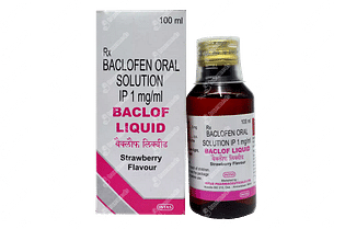 Baclof Strawberry Flavour Liquid 100ml