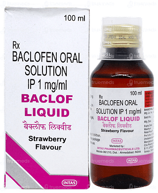 Baclof Strawberry Flavour Liquid 100ml