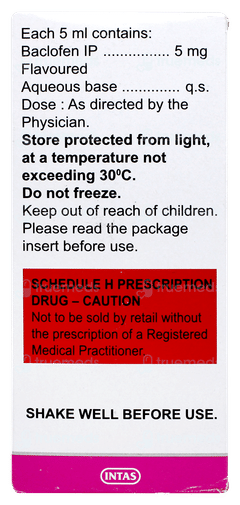 Baclof Strawberry Flavour Liquid 100ml