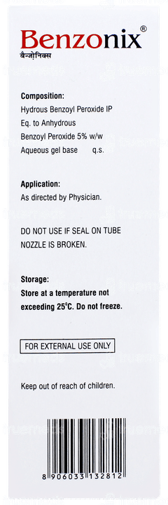 Benzonix Gel Wash 50gm
