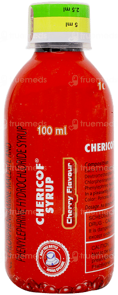 Chericof Cherry Flavour Syrup 100ml