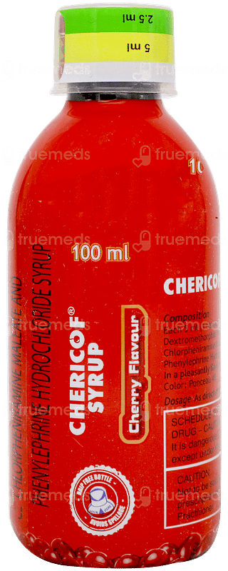 Chericof Cherry Flavour Syrup 100ml