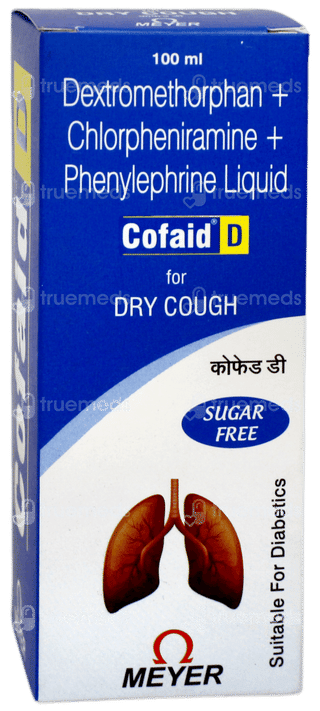 Cofaid D Sugar Free Syrup 100ml