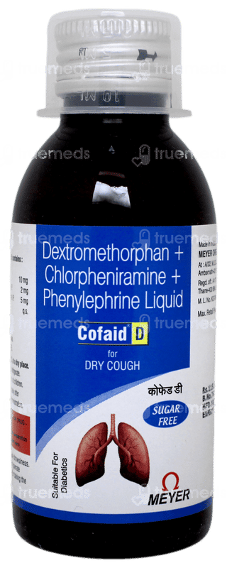 Cofaid D Sugar Free Syrup 100ml