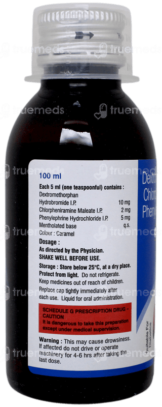 Cofaid D Sugar Free Syrup 100ml