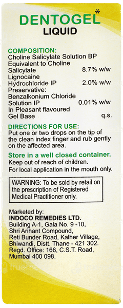 Dentogel Liquid 20gm