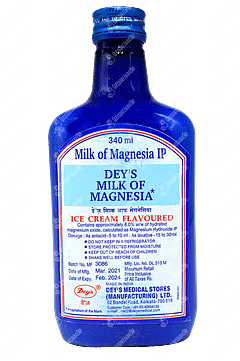 Deys Milk Of Magnesia Ice Cream Flavoured Liquid 340ml