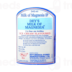 Deys Milk Of Magnesia Ice Cream Flavoured 340ml