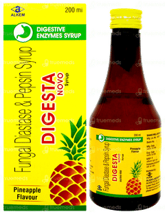 Digesta Novo Pineapple Flavour Syrup 200ml