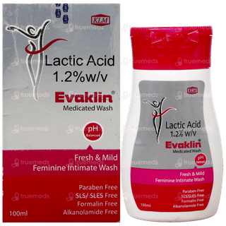 Evaklin Medicated Wash 100Ml