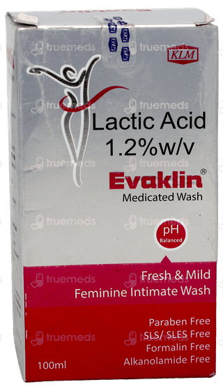 Evaklin Medicated Wash 100Ml