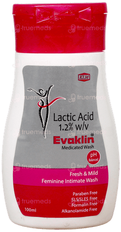 Evaklin Medicated Wash 100Ml