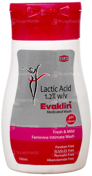 Evaklin Medicated Wash 100Ml