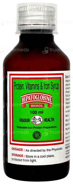 Hepatoglobine Mikros Syrup 100ml