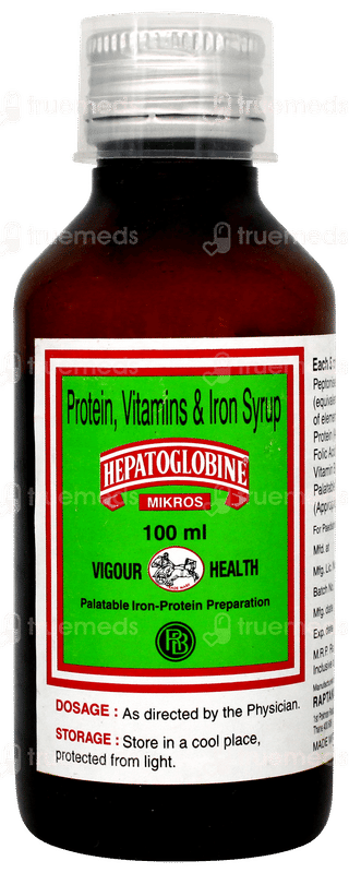 Hepatoglobine Mikros Syrup 100ml