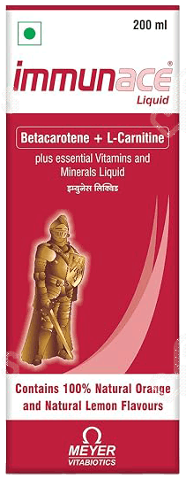 Immunace Orange And Lemon Flavours Liquid 200Ml