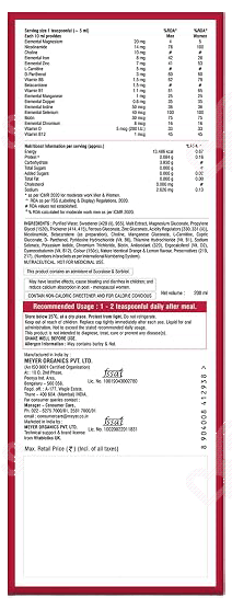 Immunace Orange And Lemon Flavours Liquid 200Ml