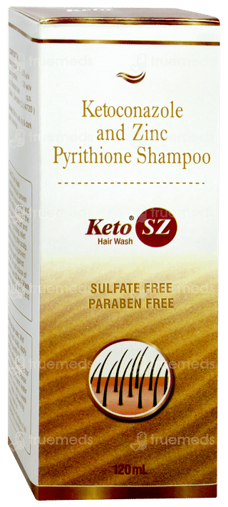Keto Sz Hair Wash Shampoo 120ml