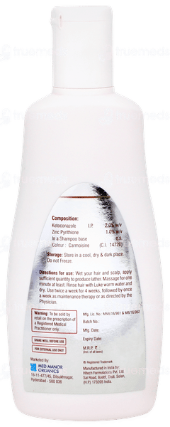 Keto Sz Hair Wash Shampoo 120ml Keto Sz Hair Wash Shampoo 120ml