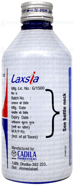 Laxsia 3.75/11.25 Ml Liquid 200 Ml